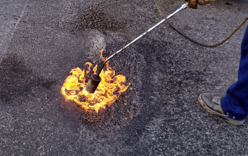 Balmacara Square flat roofing repairs